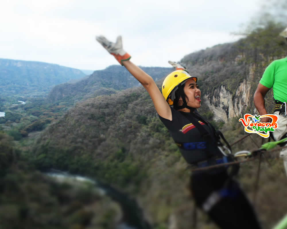 Rappel De 78 Metros En El Río Pescados Jalcomulco Veracruz